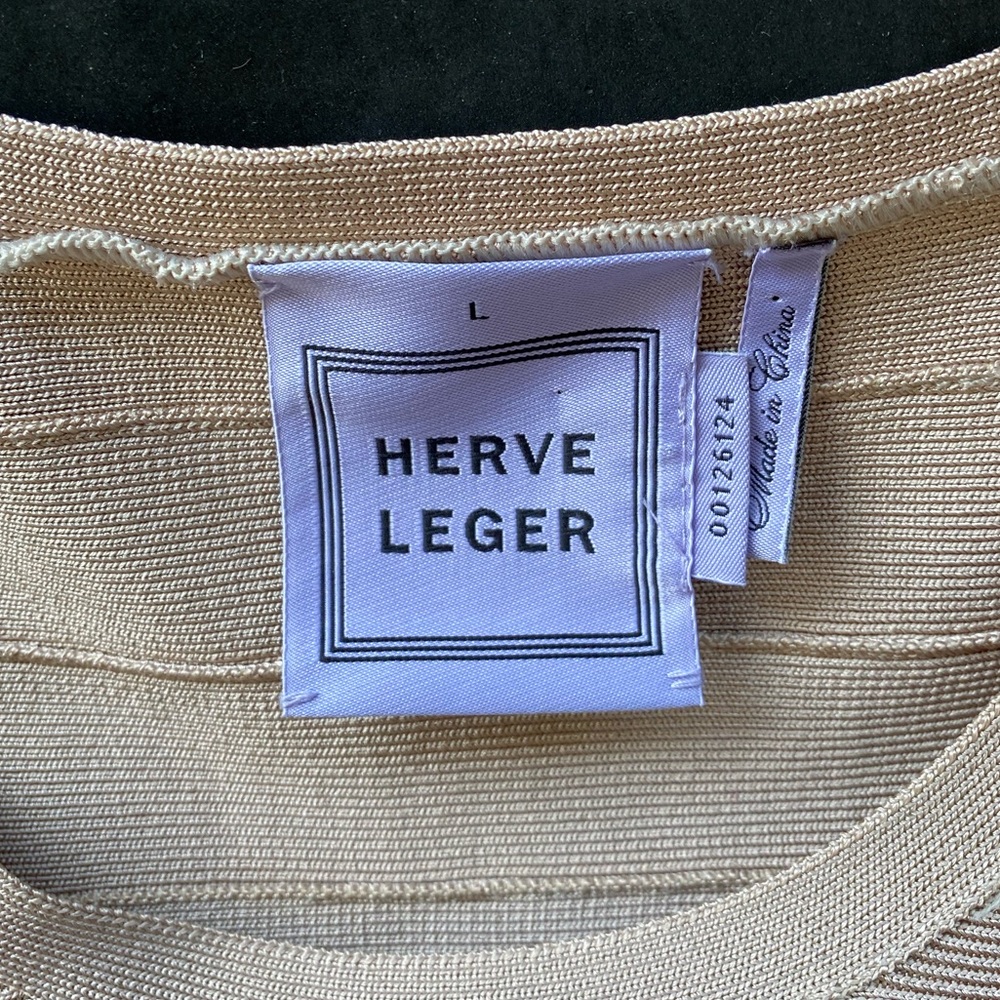 🔥 HERVE LEGER (midi dress)Paris/France 🇫🇷 - Picture 6 of 7